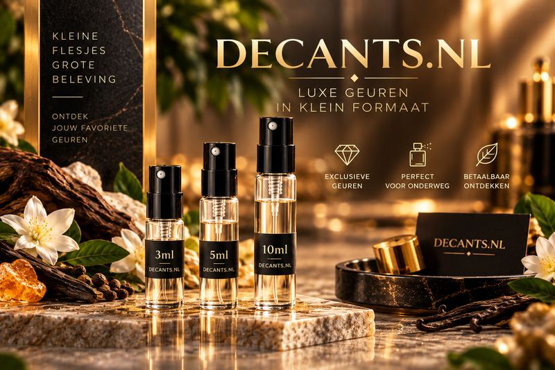 Decants — kleine flesjes, grote beleving